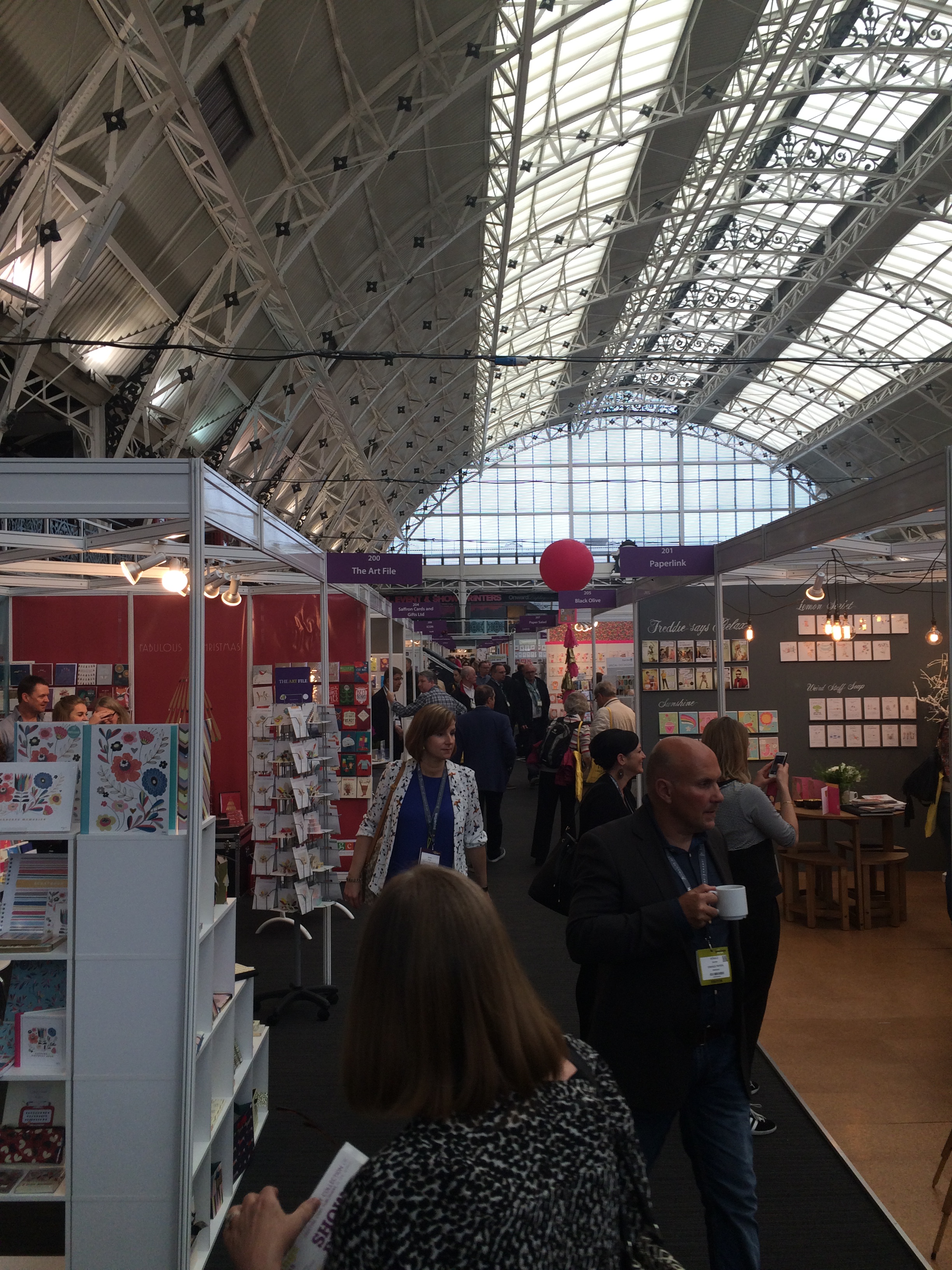 Isles bursting with show goers!
