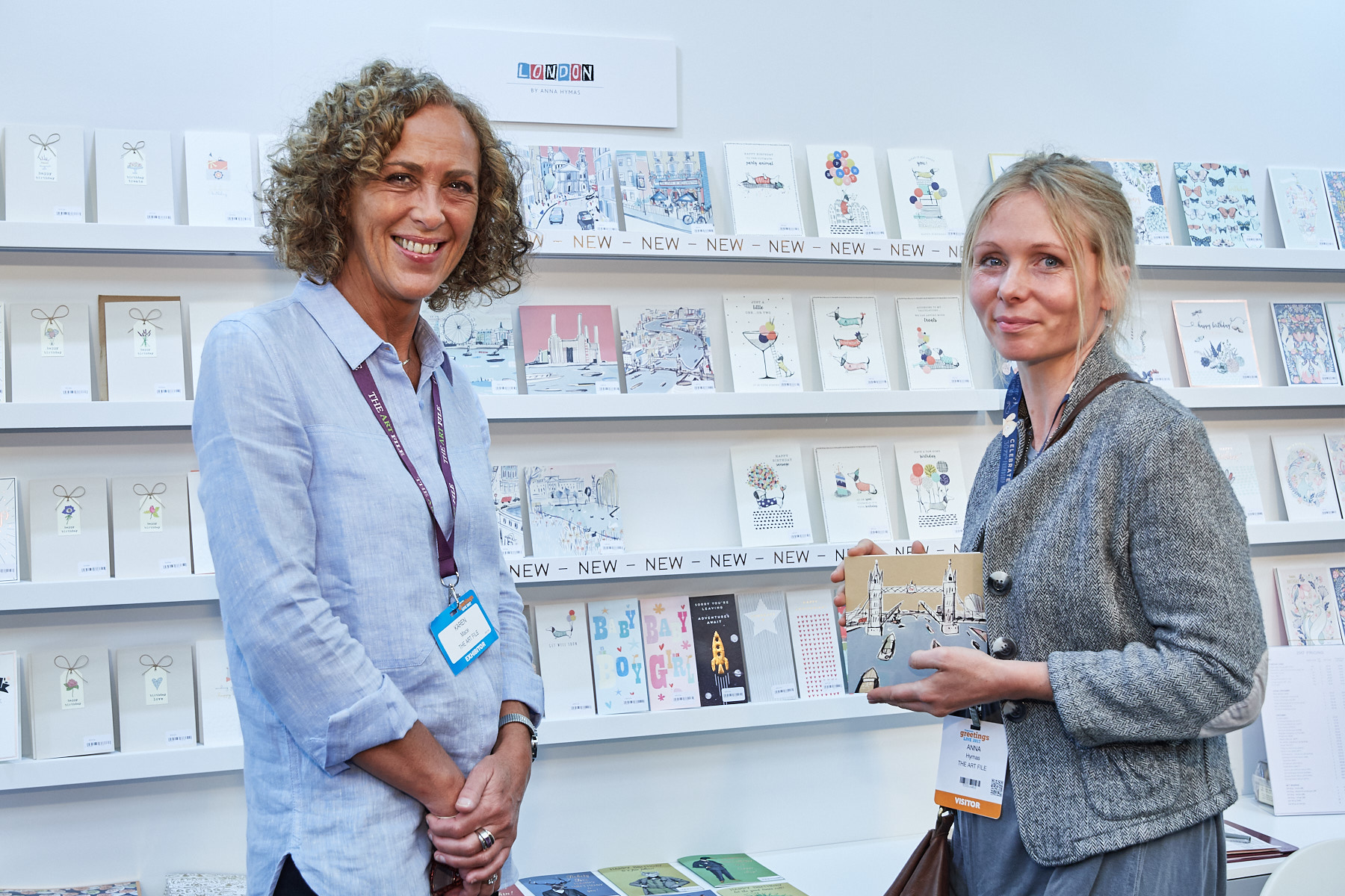 Anna Hymss with Karen Mace, Art Director